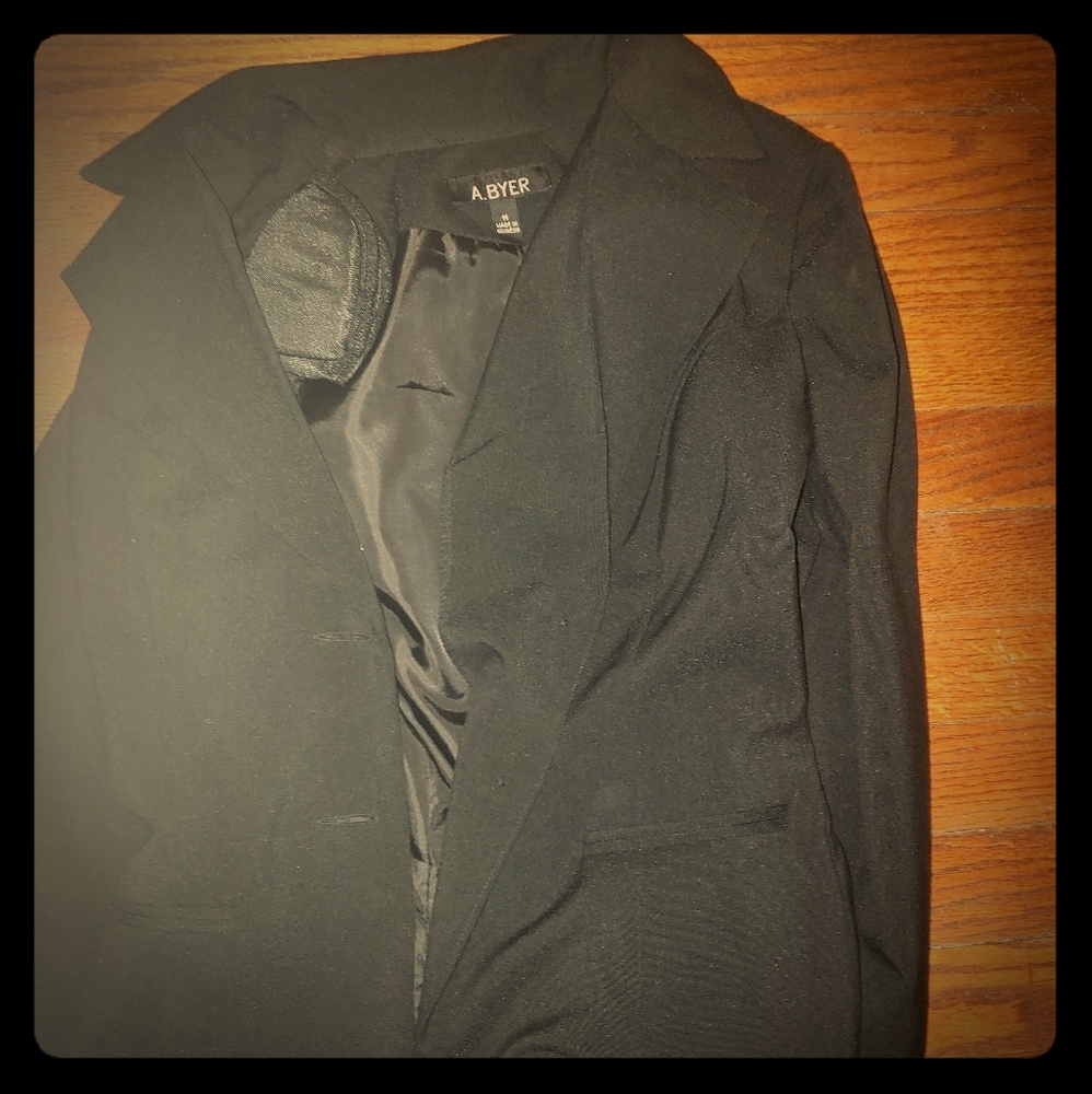 Black sports blazer